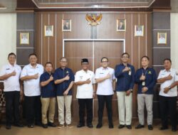 Ardito Wijaya Menerima Audiensi Dari Kantor Pelayanan Pajak (KPP) Pratama Metro