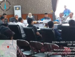 ‘Dengan Tegasss’ Merik Havit saat Pimpin Rapat Pembahasan RAPBD tahun 2026 di ruang Badan Anggaran