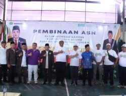 Plt Bupati I Komang Koheri Menghadiri Kegiatan Pembinaan Aparatur Sipil Negara ASN di Lingkungan Kementerian Agama Kabupaten Lampung Tengah