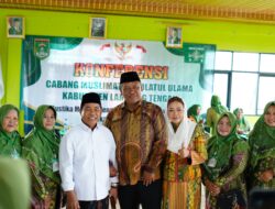 Pimpinan Cabang Muslimat Nahdlatul Ulama NU Cabang Lamteng Mengadakan Acara Konfercab Yang Dihadiri Plt Bupati I Komang Koheri