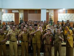 Plt Bupati I Komang Koheri Menghadiri Sekaligus Memimpin Rapat Koordinasi Perangkat Daerah Kabupaten Lampung Tengah Bulan Januari Tahun 2026