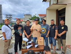 Team Resmob Polsek Terbanggi Besar Mengerbek Home Industri Perakit Senpi Ilegal Dan Meringkus  2 Orang Pelaku