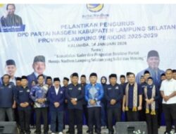 NasDem Hadir untuk Rakyat Dan Dukung Pemerintahan Di Lamsel, HERMAN HN Tegaskan Komitmen NasDem Hadir untuk Hal Tersebut