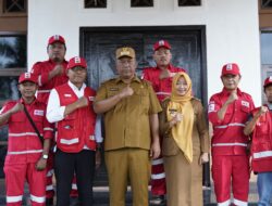 Plt Bupati I Komang Koheri, Secara Resmi Melepas Keberangkatan Relawan Palang Merah Indonesia PMI Membatu Penanganan Bencana Alam Di Tiga Provinsi Acah,Sumatra utara,Sumatra Barat