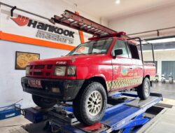 Dinas Pemadam Kebakaran Terima Bantuan Dari PT Hankook Tire & Technology Co