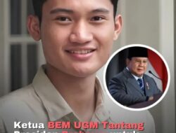 “Tolak Perantara” Ketum BEM UGM Menantang Presiden RI Debat Langsung Didepan Umum/Ribuan Mahasiswa