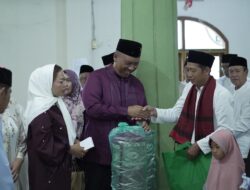 Safari Ramadhan Pemkab Lamteng Di Kecamatan Terusan Nunyai Menyerap Aspirasi Masyarakat Tingkat Kampung Sekaligus Berbagi Takjil