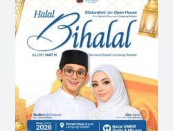 BUPATI LAMSEL Menggelar Open House pada Lebaran Kedua Di Lamban Rakyat