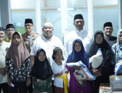 Safari Ramadhan Yang Menjadi Titik Terakhir Dari Rangkaian Kunjungan Di 28 Kecamatan Se-Kabupaten Lampung Tengah