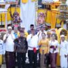 Plt Bupati I Komang Komang Heri Menghadiri Upacara Dewa Yadnya Karya Ngenteg Linggih Pura Dalem Giri Buana Dalam Rangka Peresmian Pura Dalem Giri Buana